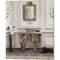 Classical Bath Gray by Marilyn Hageman 12" x 15" Canvas Wall Art (Set of 2)